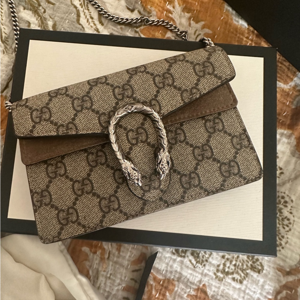 DIONYSUS Gucci SUPREME SUPER MINI BAG